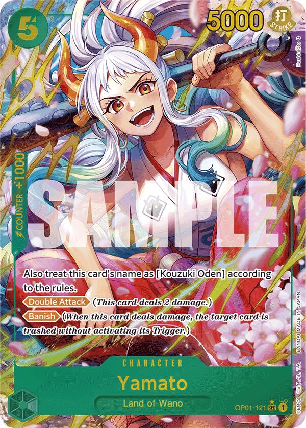 Yamato (Alternate Art) (Hashimoto Q) [Extra Booster: Memorial Collection] | Good Games Modbury