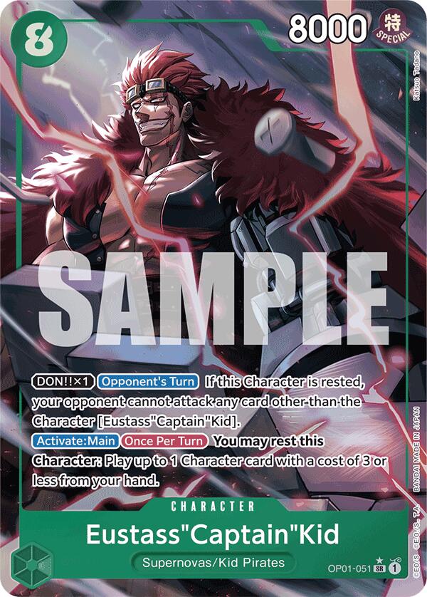 Eustass"Captain"Kid (Alternate Art) [Extra Booster: Memorial Collection] | Good Games Modbury