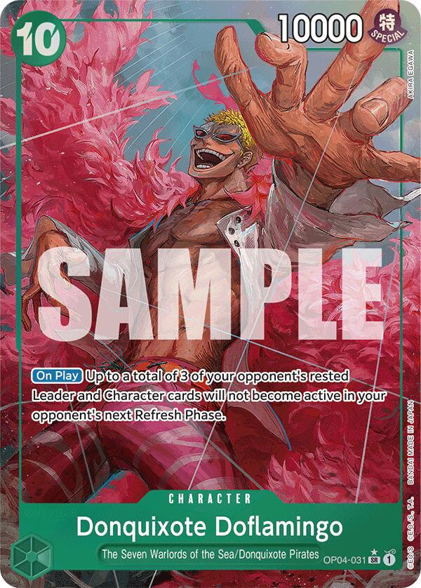 Donquixote Doflamingo (Alternate Art) [Extra Booster: Memorial Collection] | Good Games Modbury