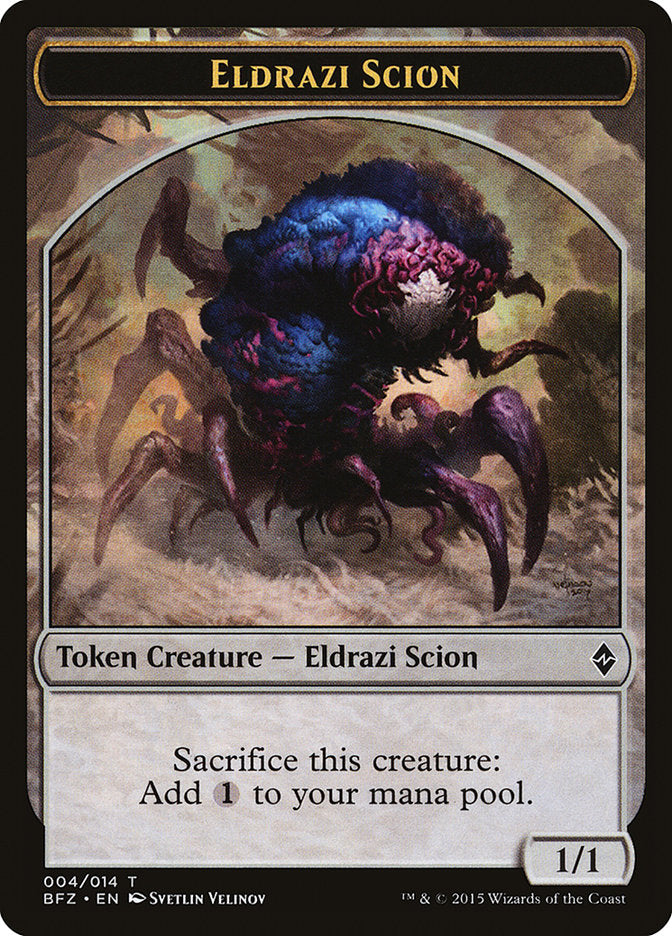 Eldrazi Scion Token (004/014) [Battle for Zendikar Tokens] | Good Games Modbury