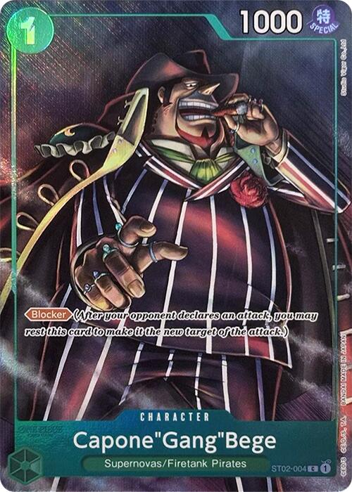 Capone"Gang"Bege (Premium Card Collection -Best Selection Vol. 2-) [One Piece Promotion Cards] | Good Games Modbury