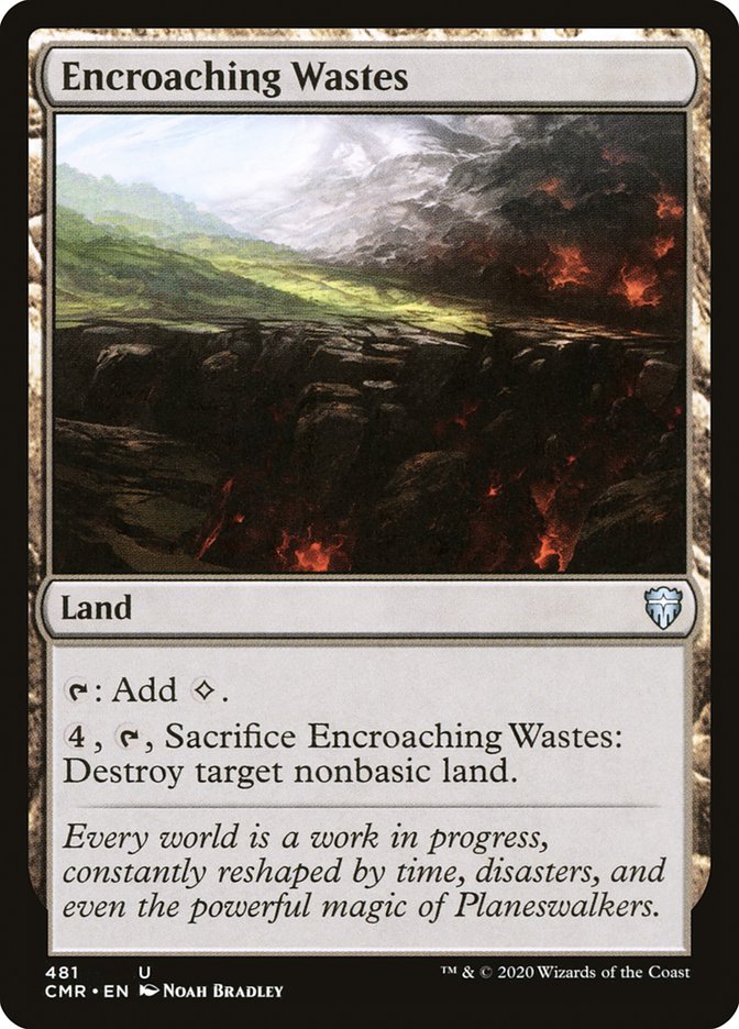 Encroaching Wastes [Commander Legends] | Good Games Modbury