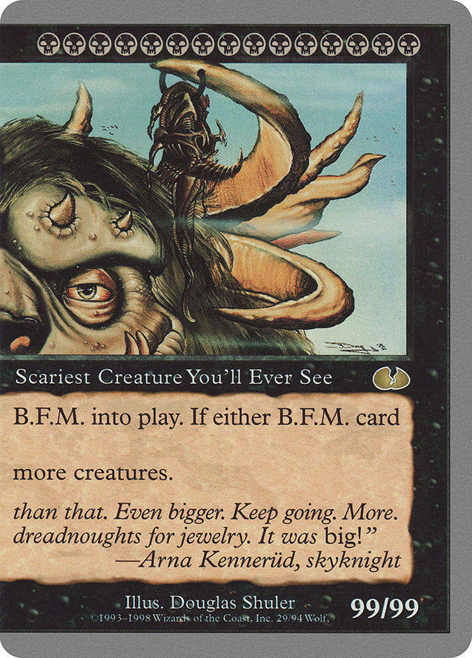 B.F.M. (Big Furry Monster) 29/94 (Unglued)  | Good Games Modbury