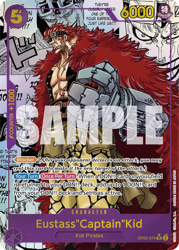 Eustass"Captain"Kid (Alternate Art) (Manga) [Premium Booster] | Good Games Modbury