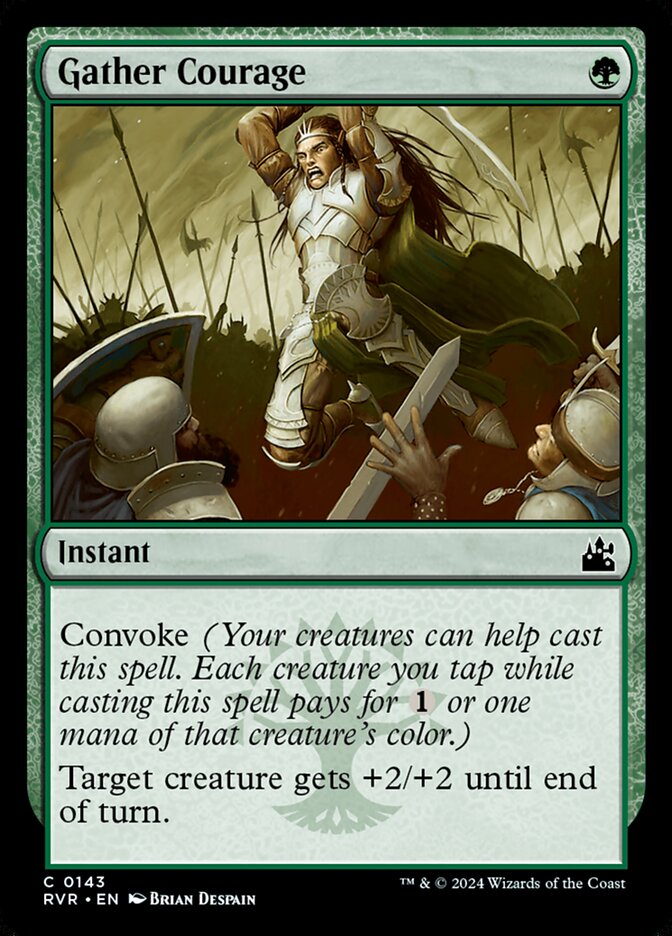 Gather Courage 143/291 (Ravnica Remastered)  | Good Games Modbury
