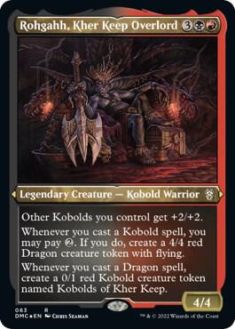 Rohgahh Kher Keep Overlord Foil Etched 63 (Commander: Dominaria United)  - Foil | Good Games Modbury