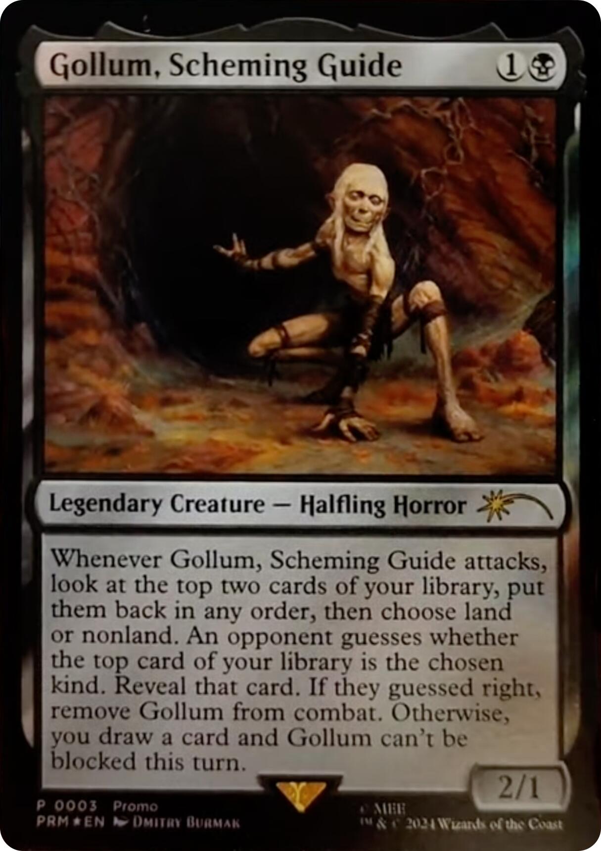 Gollum, Scheming Guide [Resale Promos] | Good Games Modbury