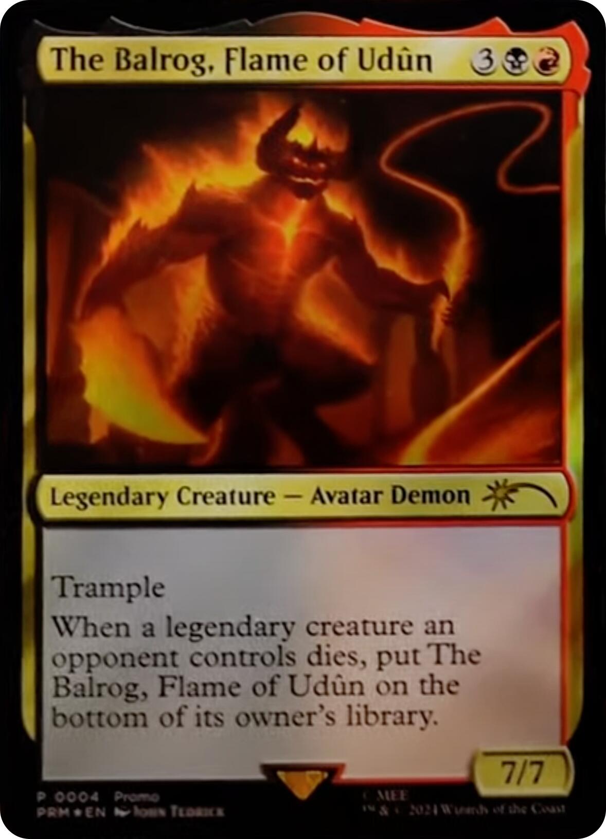The Balrog, Flame of Udun [Resale Promos] | Good Games Modbury