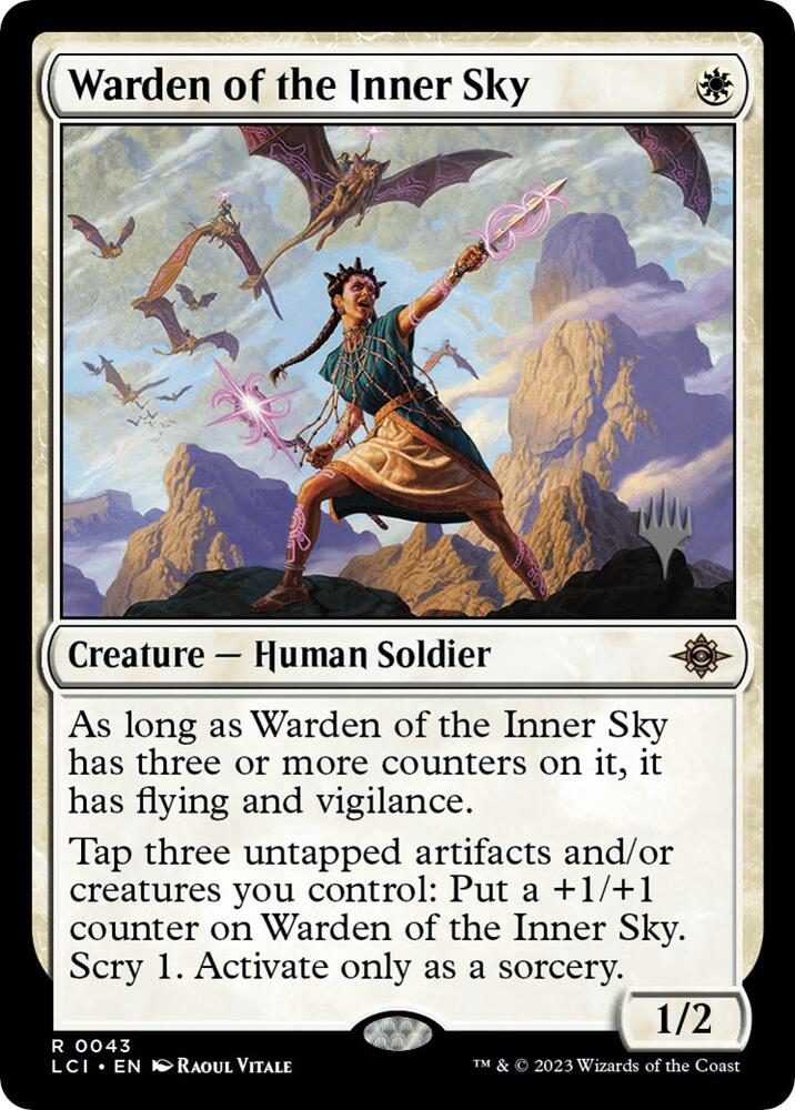 Warden of the Inner Sky 43p/138 (Promo Pack: The Lost Caverns of Ixalan)  - Foil | Good Games Modbury