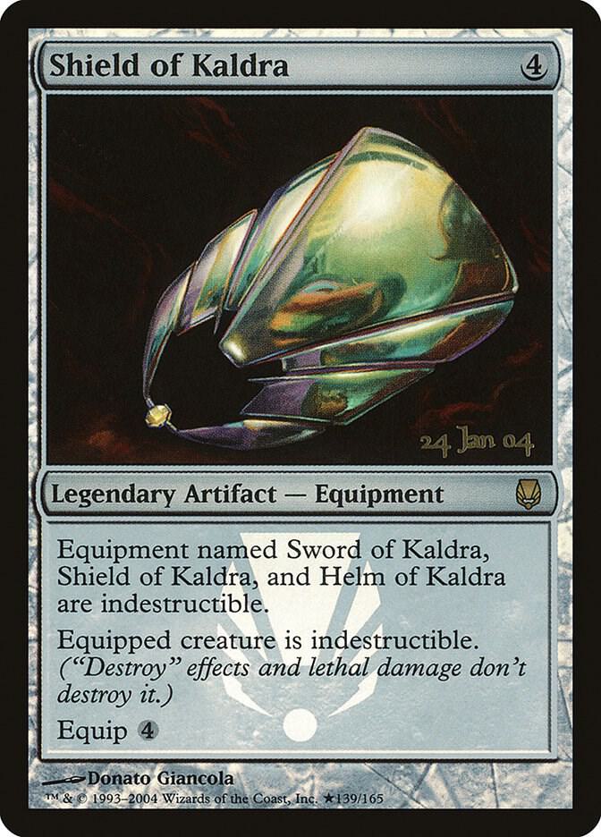 Shield of Kaldra 139★/1 (Prerelease Cards)  - Foil | Good Games Modbury