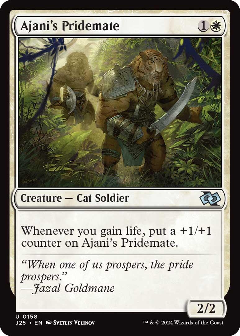 Ajani's Pridemate [Foundations Jumpstart] | Good Games Modbury