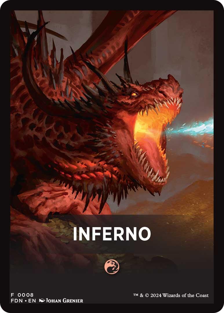 Inferno Theme Card [Foundations] | Good Games Modbury