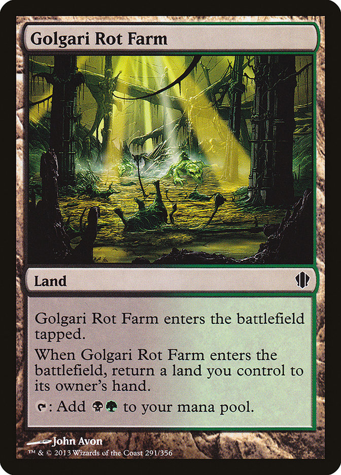Golgari Rot Farm [Commander 2013] | Good Games Modbury