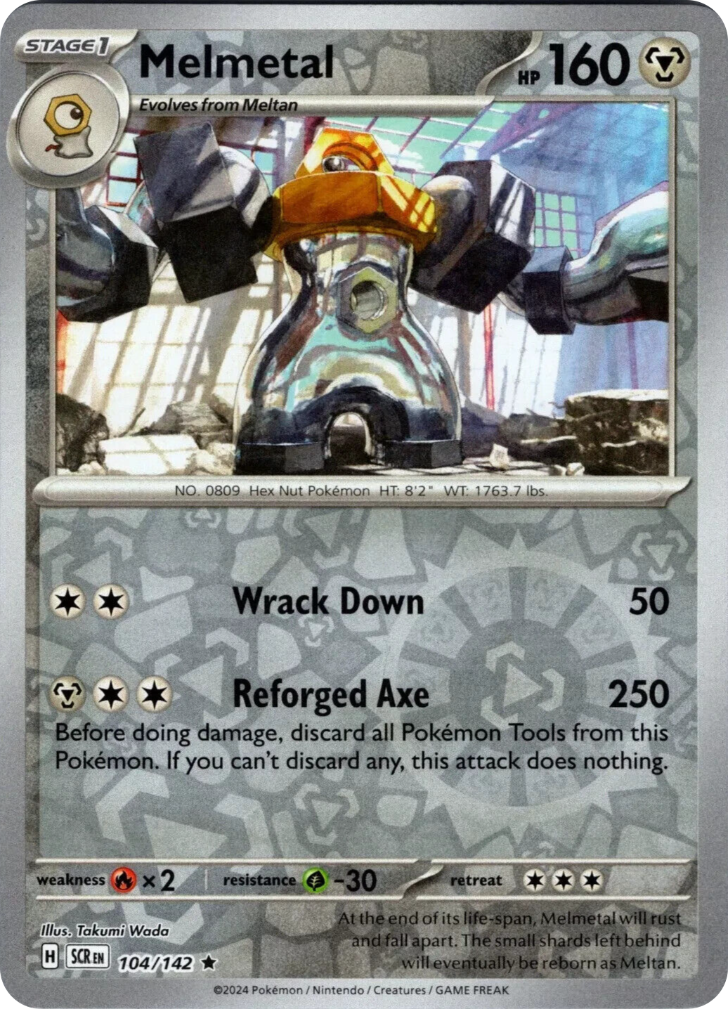 Melmetal (104/142) [Scarlet & Violet: Stellar Crown] | Good Games Modbury