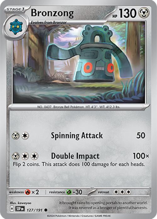 Bronzong (127/191) [Scarlet & Violet: Surging Sparks] | Good Games Modbury