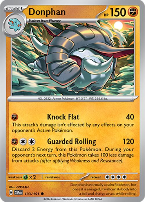 Donphan (103/191) [Scarlet & Violet: Surging Sparks] | Good Games Modbury