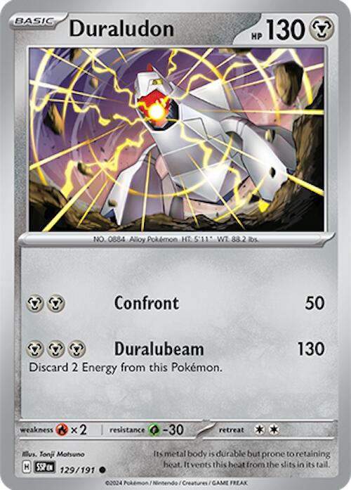 Duraludon (129/191) [Scarlet & Violet: Surging Sparks] | Good Games Modbury