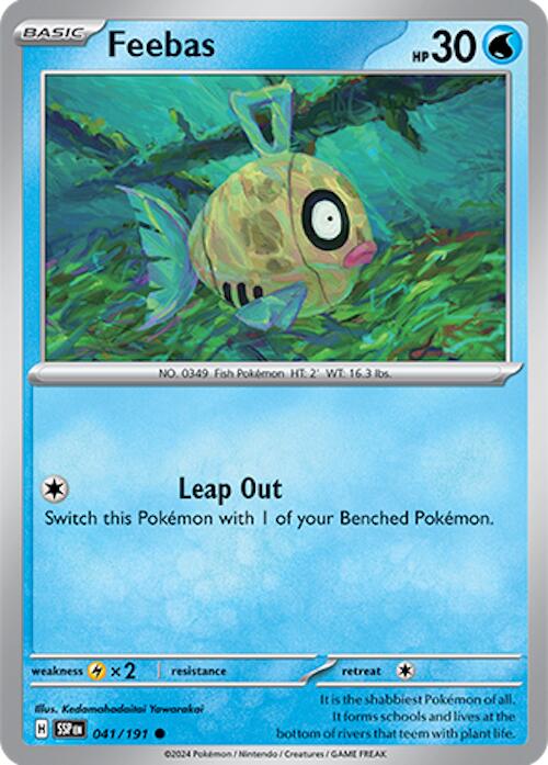 Feebas (041/191) [Scarlet & Violet: Surging Sparks] | Good Games Modbury