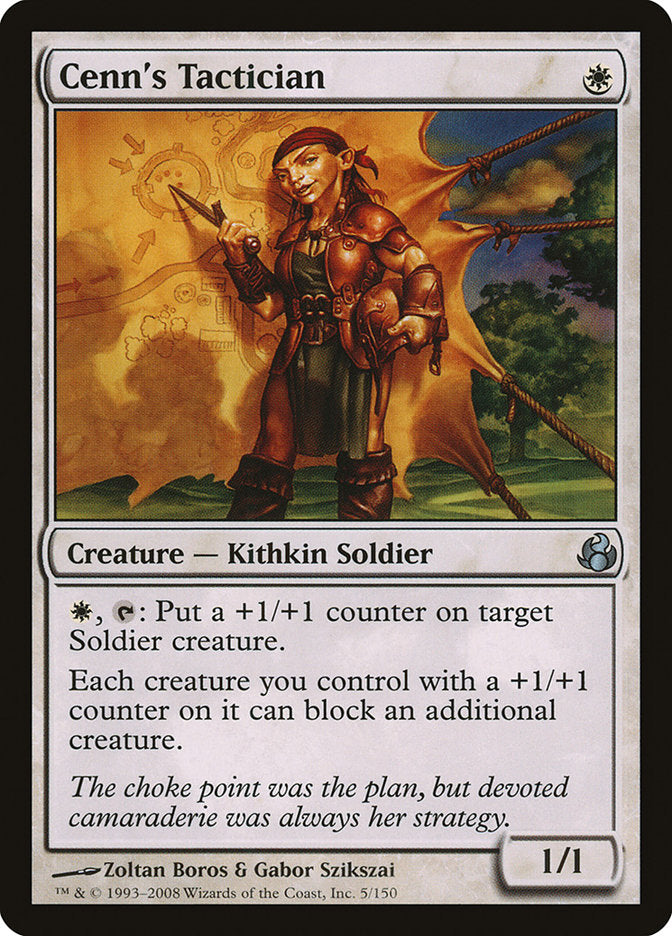 Cenn's Tactician 5/150 (Morningtide)  - Foil | Good Games Modbury