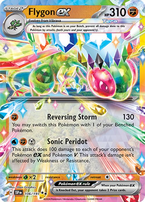 Flygon ex (106/191) [Scarlet & Violet: Surging Sparks] | Good Games Modbury
