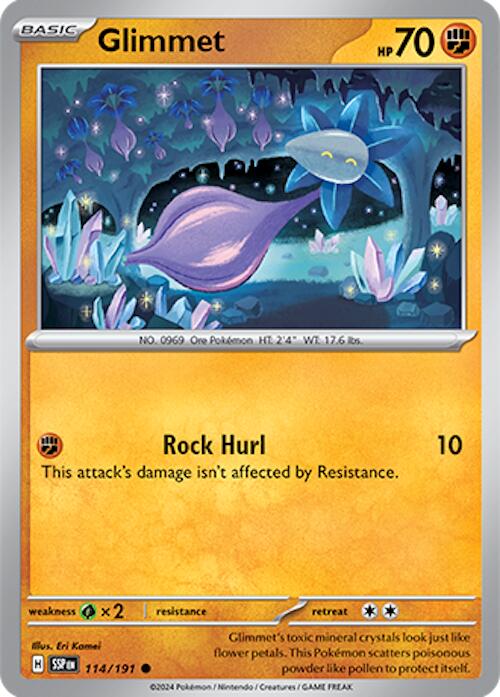 Glimmet (114/191) [Scarlet & Violet: Surging Sparks] | Good Games Modbury