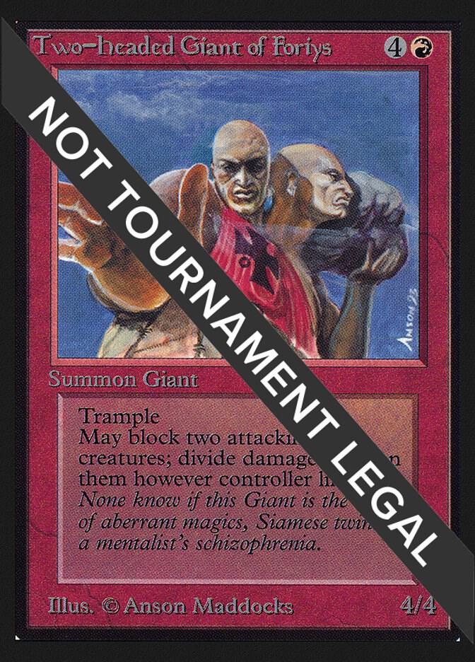 Two Headed Giant of Foriys IE 180/302 (International Edition)  | Good Games Modbury
