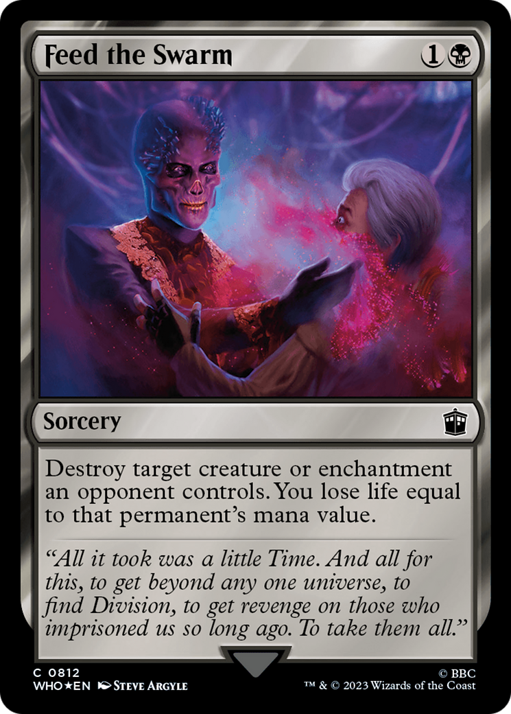 Feed the Swarm (Surge Foil) [Doctor Who] | Good Games Modbury