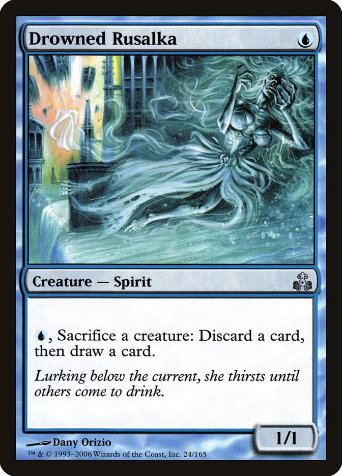 Drowned Rusalka 24/165 (Guildpact)  - Foil | Good Games Modbury