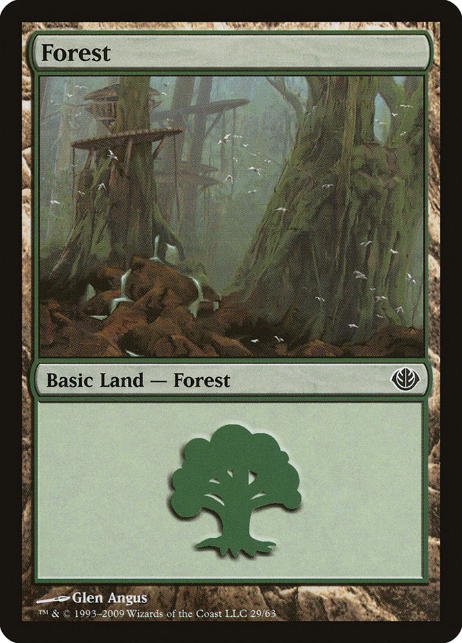 Forest (29) [Duel Decks: Garruk vs. Liliana] | Good Games Modbury