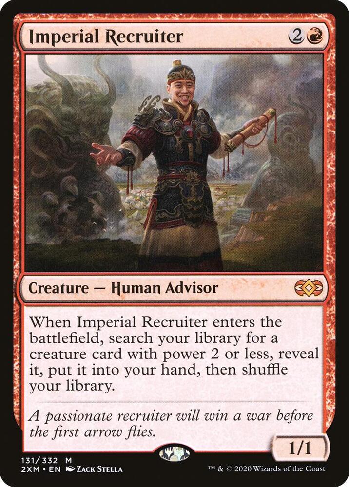 Imperial Recruiter 131/332 (Double Masters)  - Foil | Good Games Modbury