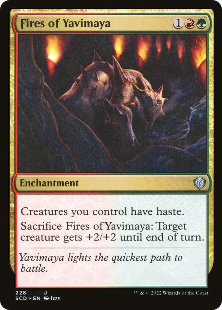 Fires of Yavimaya 228/352 (Starter Commander Decks)  | Good Games Modbury