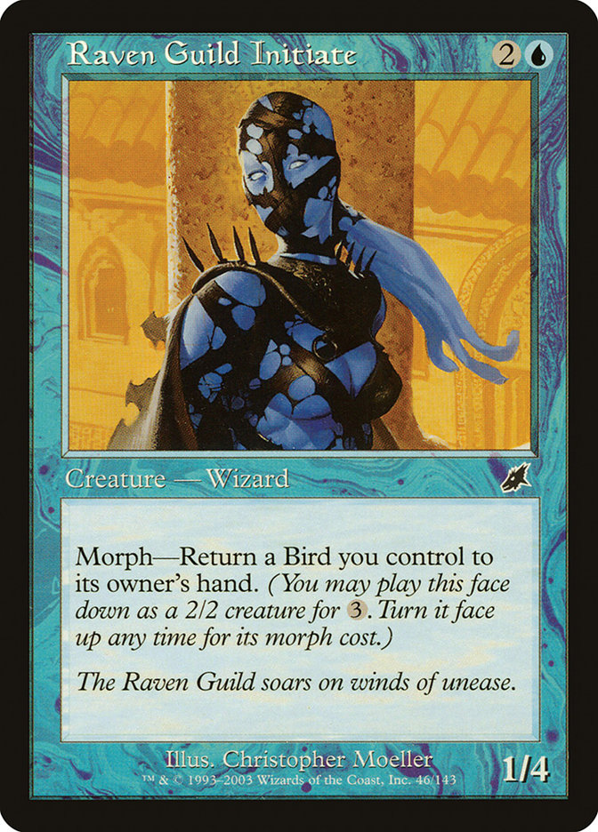 Raven Guild Initiate 46/143 (Scourge)  - Foil | Good Games Modbury