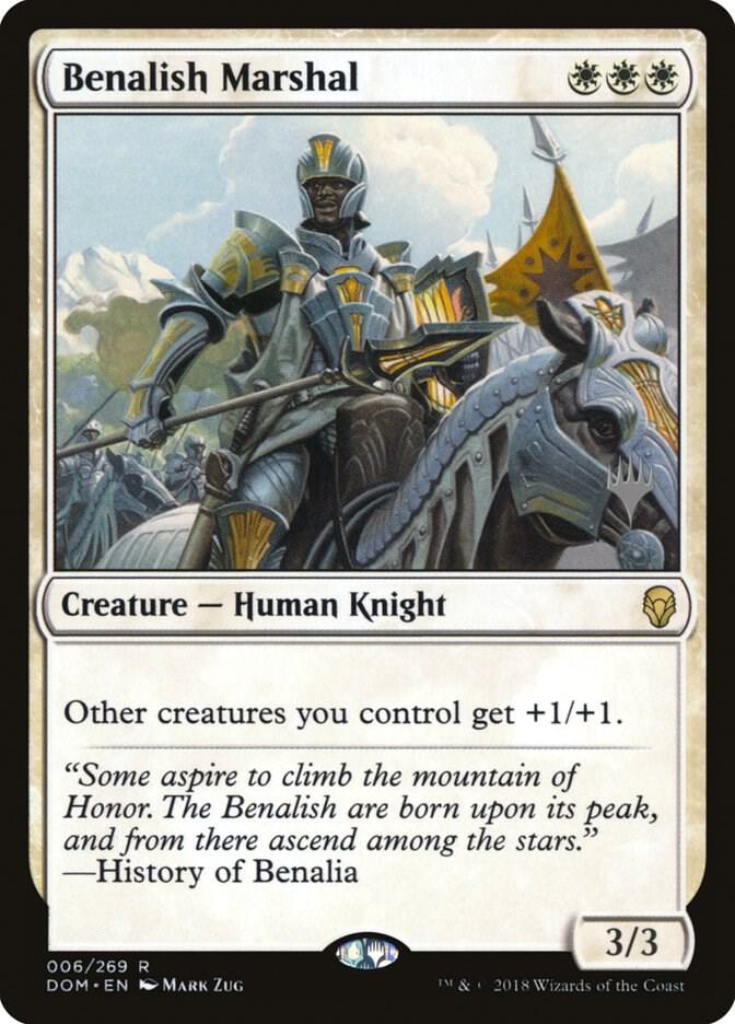 Benalish Marshal 6 (Promo Pack: Core Set 2020)  - Foil | Good Games Modbury