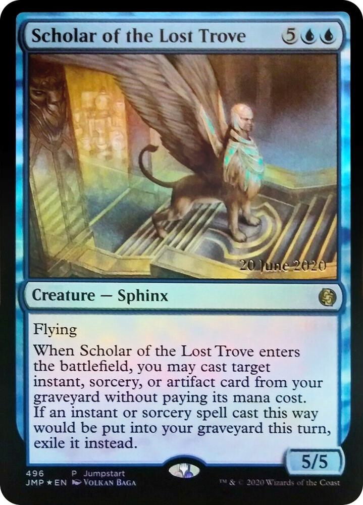 Scholar of the Lost Trove 496/78 (Launch Party & Release Event Promos)  - Foil | Good Games Modbury