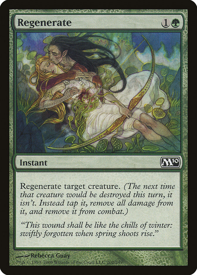 Regenerate 202/249 (Magic 2010 (M10))  - Foil | Good Games Modbury