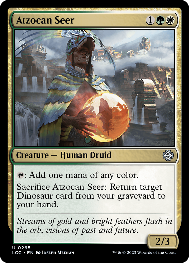 Atzocan Seer [The Lost Caverns of Ixalan Commander] | Good Games Modbury