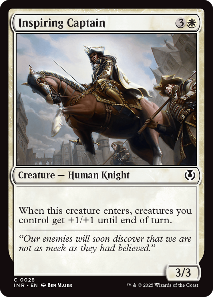Inspiring Captain [Innistrad Remastered] | Good Games Modbury