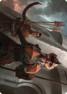Siege Veteran Art Card 3 (Art Series: The Brothers' War)  | Good Games Modbury