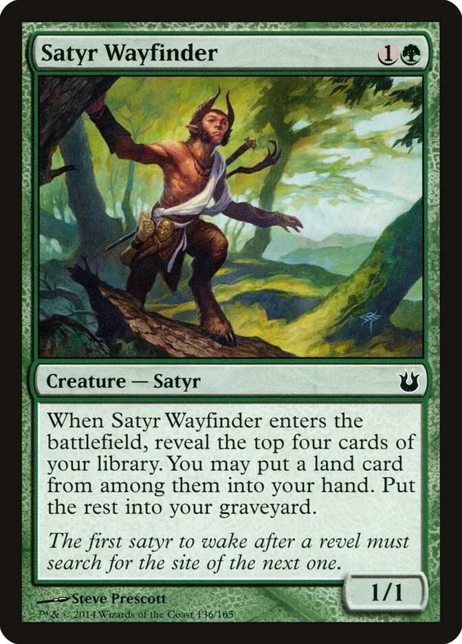 Satyr Wayfinder 136 (Born of the Gods)  - Foil | Good Games Modbury