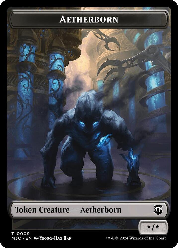 Aetherborn Thopter Double Sided Token 9 // 26 (Commander: Modern Horizons 3)  | Good Games Modbury