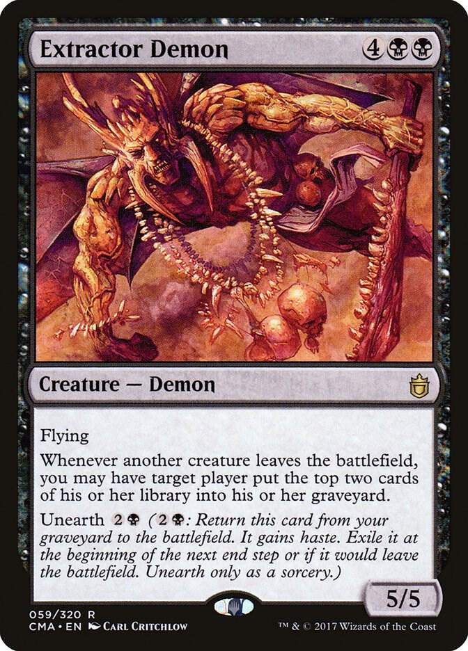 Extractor Demon 59/320 (Commander Anthology)  | Good Games Modbury