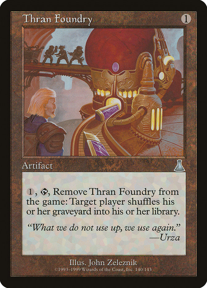 Thran Foundry 140/143 (Urza's Destiny)  - Foil | Good Games Modbury