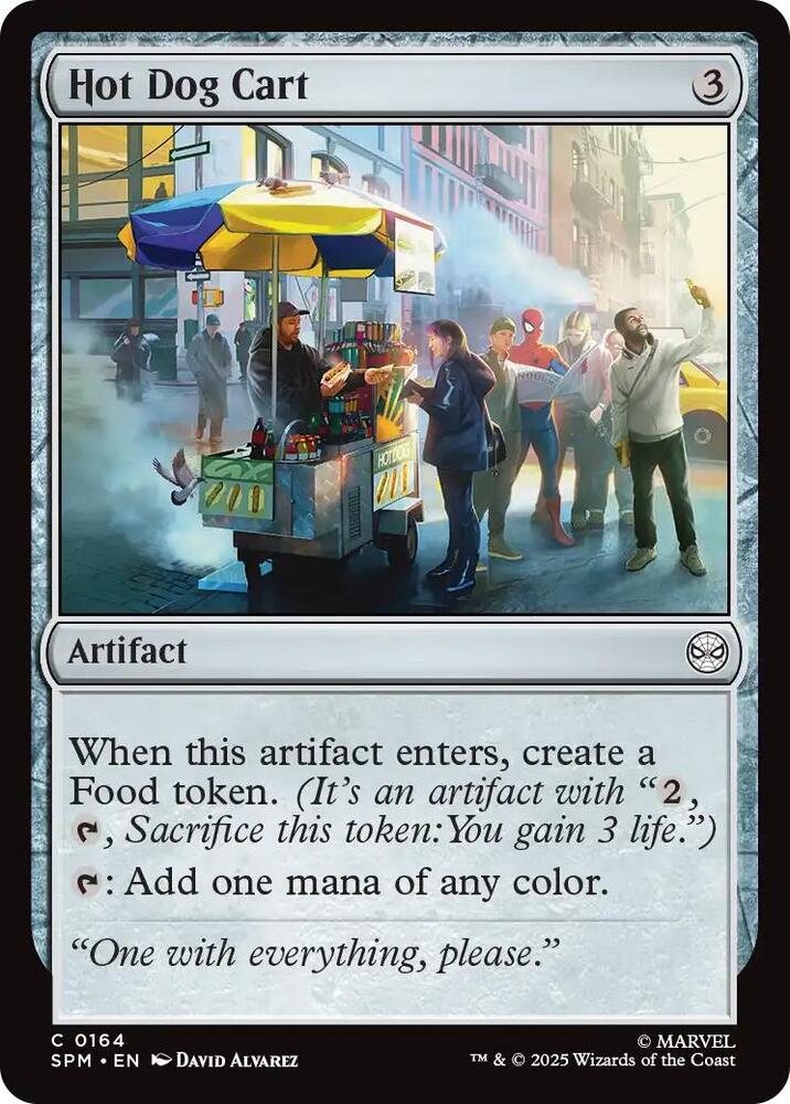 Hot Dog Cart 164 (Marvel's Spider-Man)  - Foil | Good Games Modbury