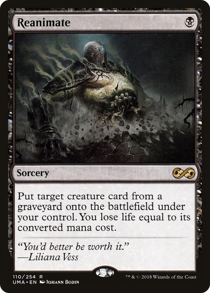 Reanimate 110/254 (Ultimate Masters)  - Foil | Good Games Modbury
