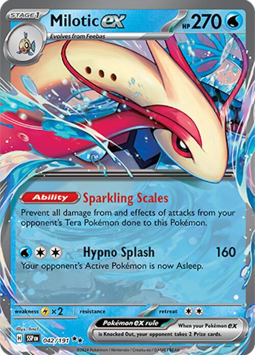 Milotic ex (042/191) [Scarlet & Violet: Surging Sparks] | Good Games Modbury