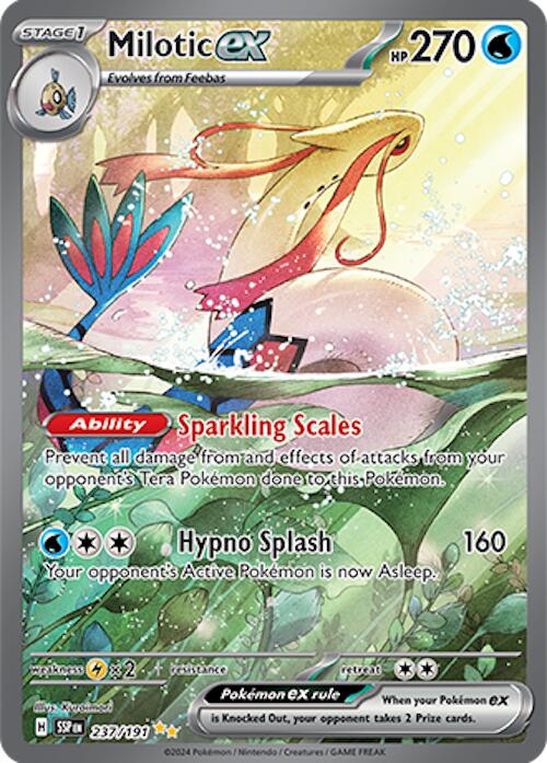 Milotic ex (237/191) [Scarlet & Violet: Surging Sparks] | Good Games Modbury