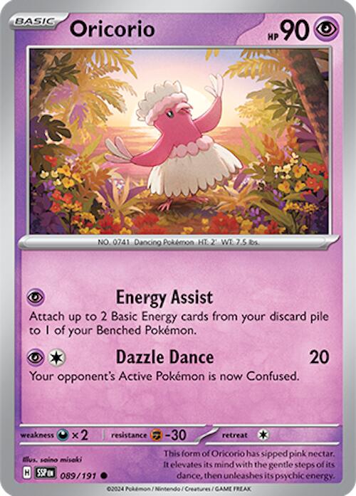 Oricorio (089/191) [Scarlet & Violet: Surging Sparks] | Good Games Modbury