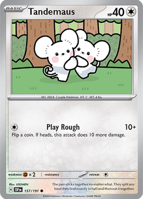 Tandemaus (157/191) [Scarlet & Violet: Surging Sparks] | Good Games Modbury