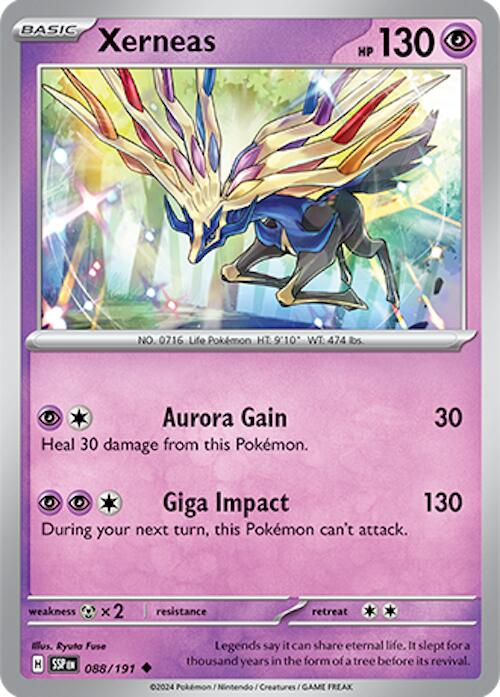 Xerneas (088/191) [Scarlet & Violet: Surging Sparks] | Good Games Modbury