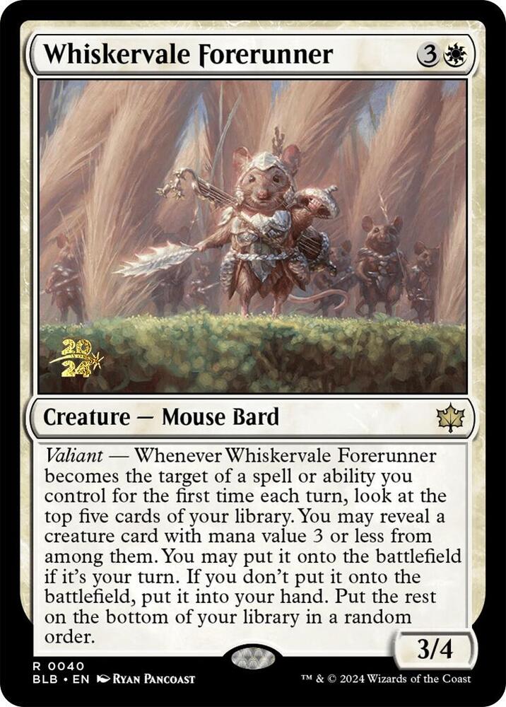 Whiskervale Forerunner 40s/160 (Prerelease Cards)  - Foil | Good Games Modbury